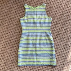 vintage 90s/y2k striped mini dress